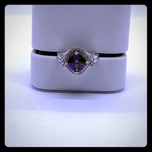 Amethyst stone ring